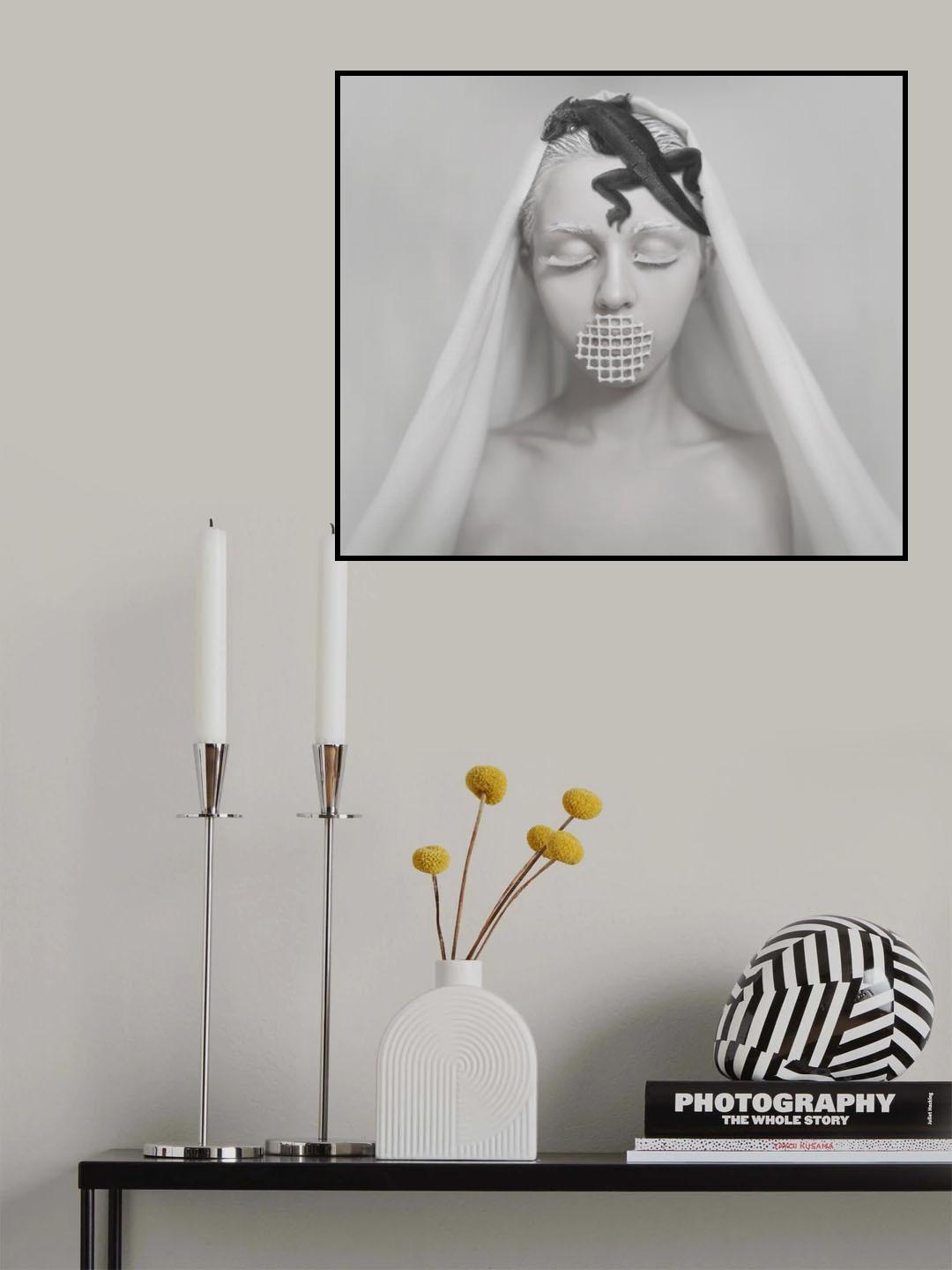 One Word a Thousand Curse Poster och Canvastavla