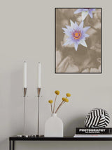 Purple Flower Poster och Canvastavla
