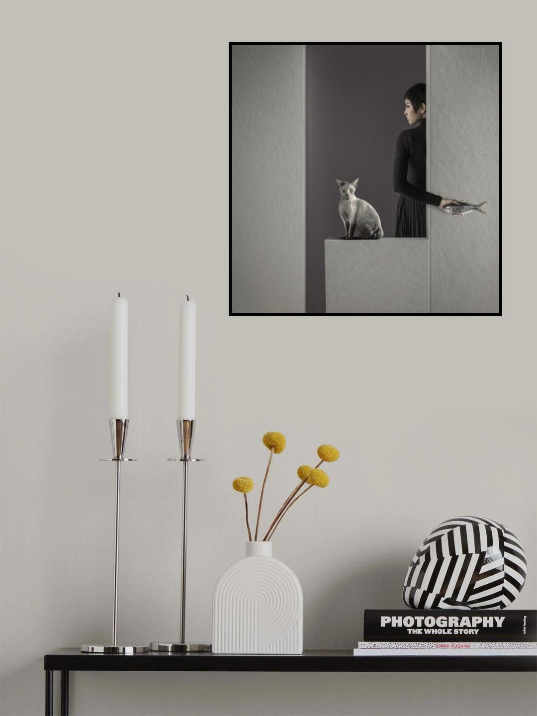 Who moved my fish  ( monologue ) Poster och Canvastavla