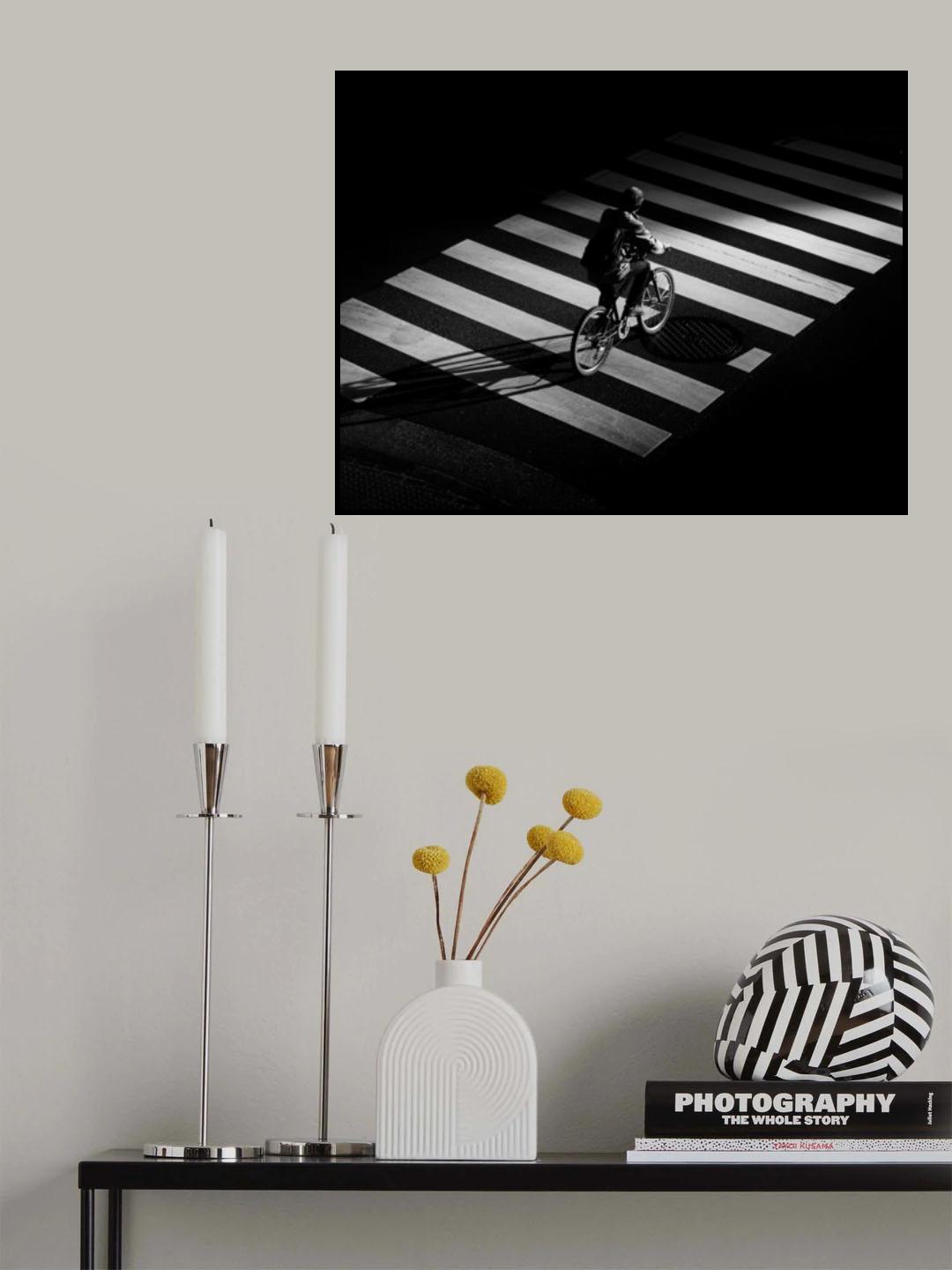 The light cuts through it Poster och Canvastavla