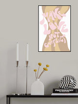 Make Love not Conflict Poster och Canvastavla
