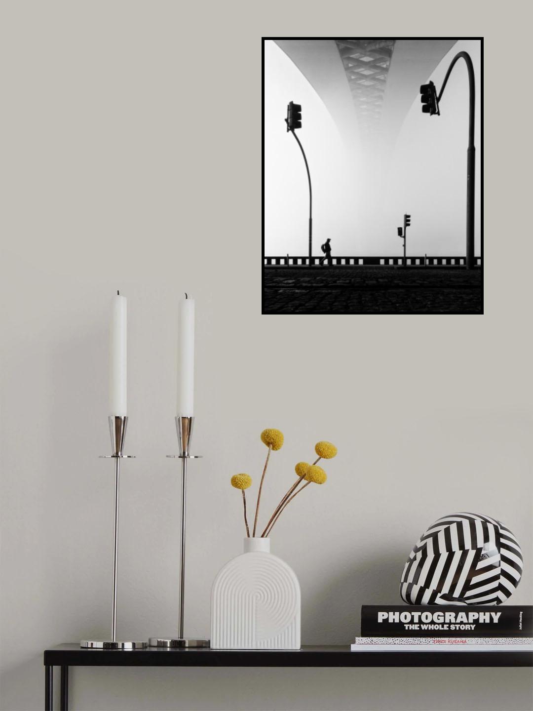 Across That Fine Line Poster och Canvastavla