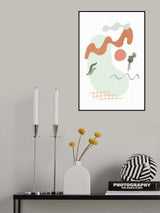 Tropical Villa Color and Shapes 21 Poster och Canvastavla