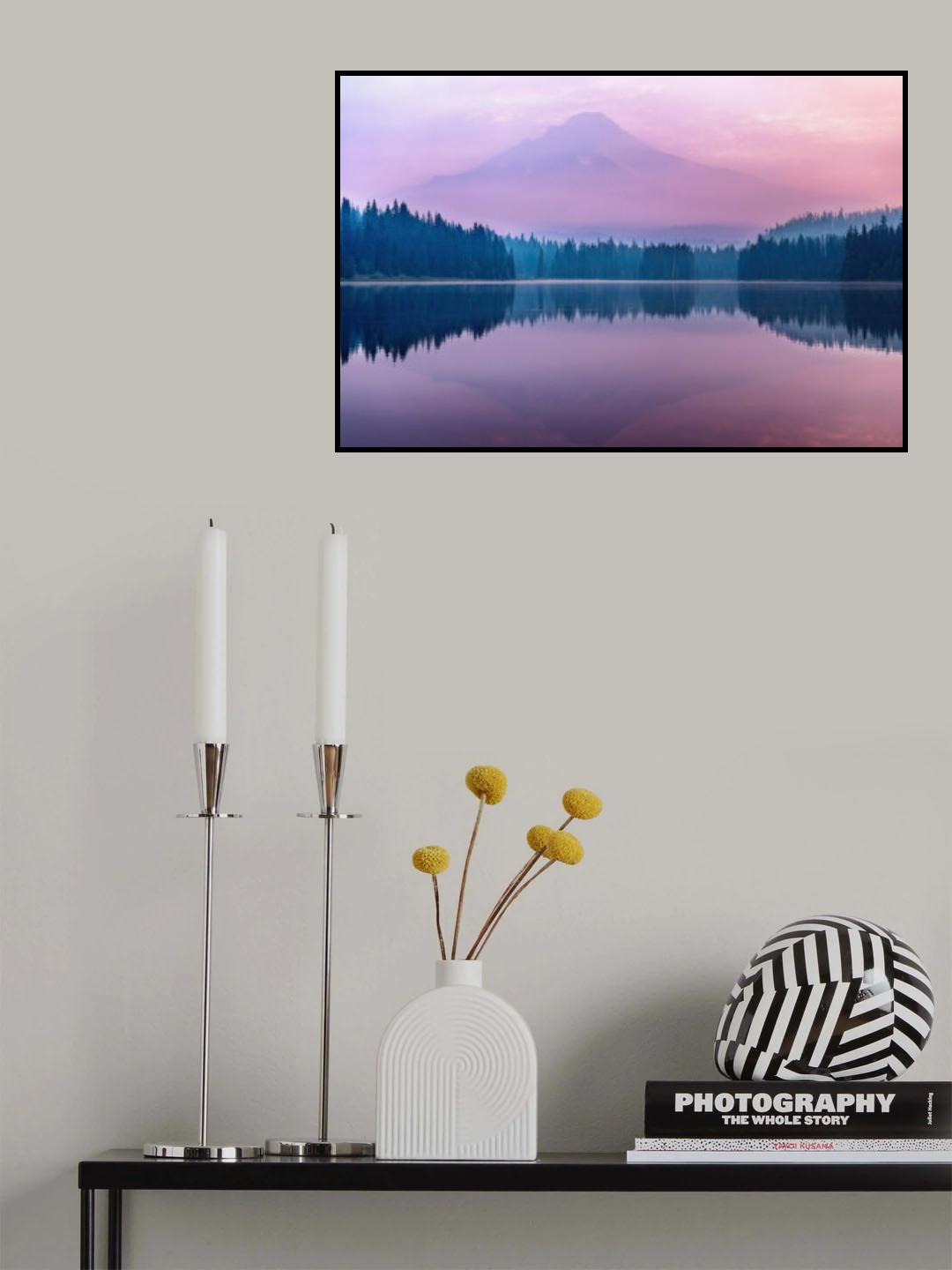 Morning reflection Poster och Canvastavla