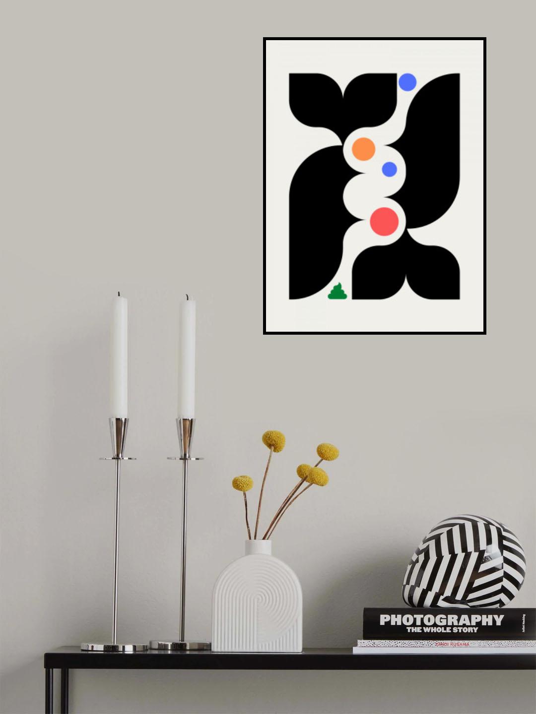Geometrical Digestive System Poster och Canvastavla