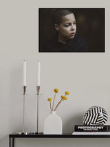 portrait of a young woman Poster och Canvastavla