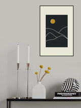 Minimal Sunset Vibes #2 Poster och Canvastavla