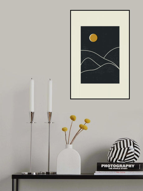 Minimal Sunset Vibes #2 Poster och Canvastavla