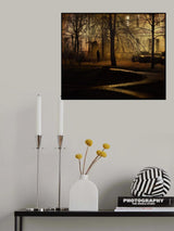 Old yard Poster och Canvastavla