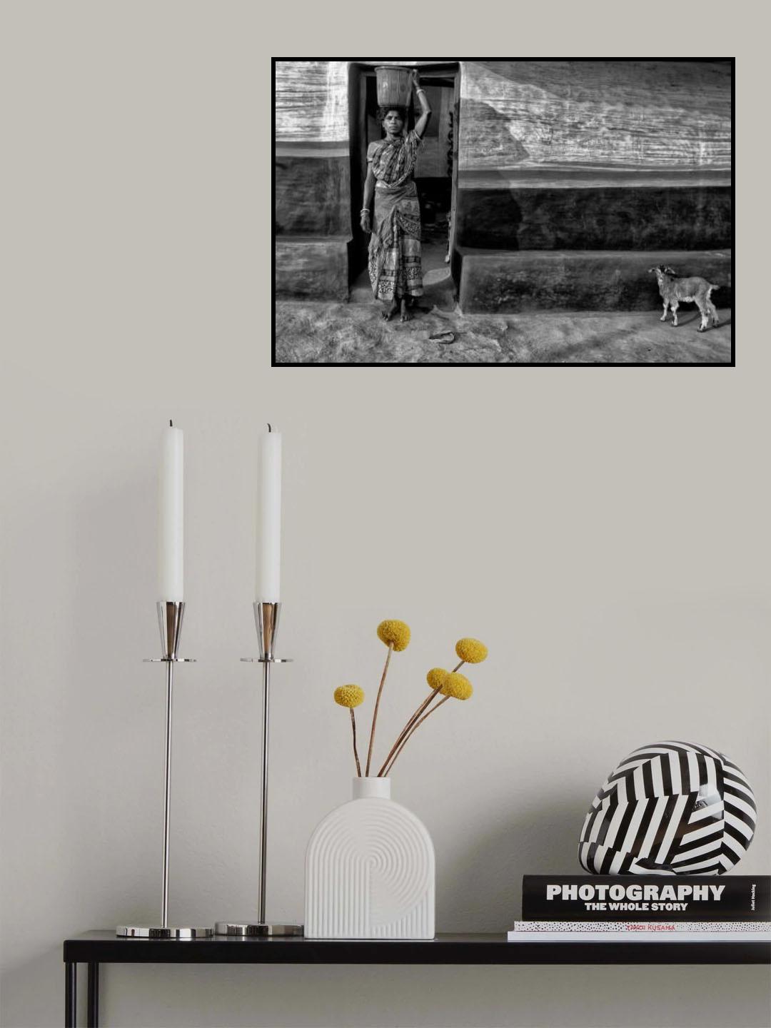VILLAGE VIEW Poster och Canvastavla