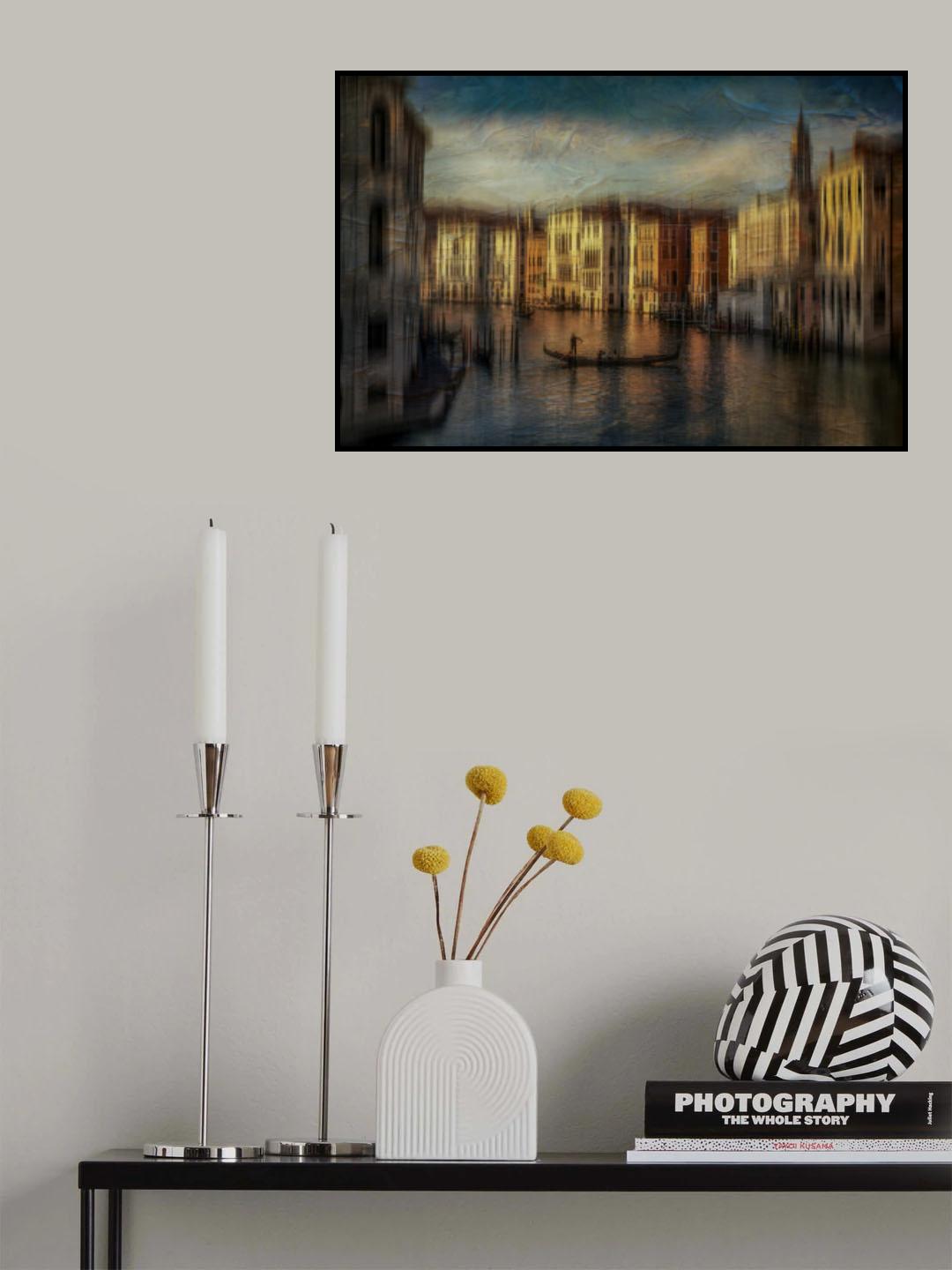 Venice sunset Poster och Canvastavla