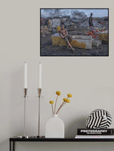 In his office Poster och Canvastavla