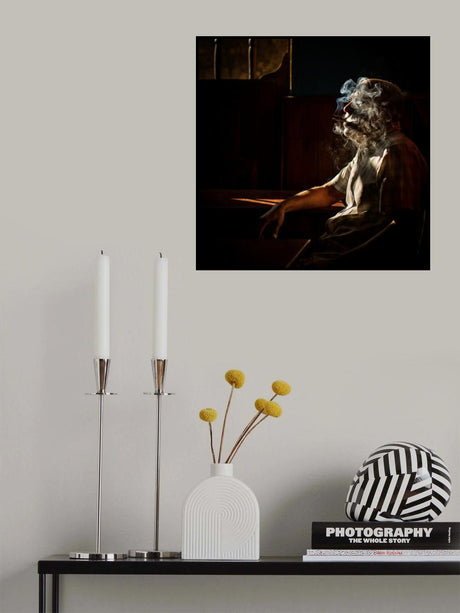 Smoked in Havana, Cuba Poster och Canvastavla