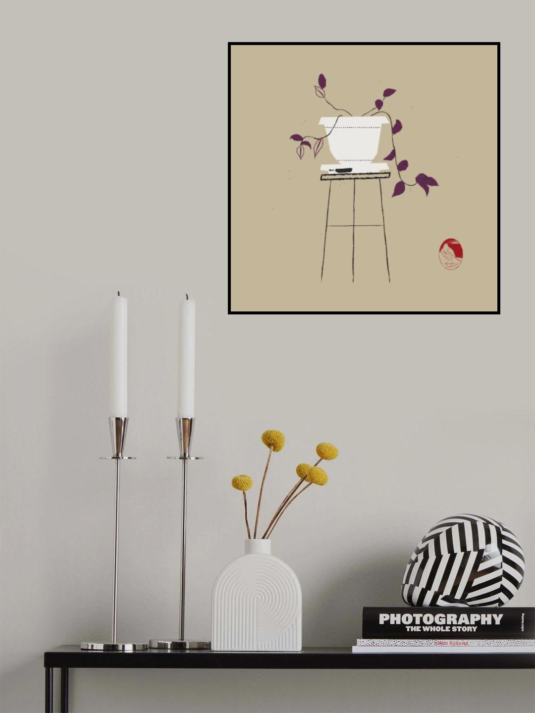 Zebrina Poster och Canvastavla