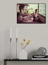 Lake Nageen, Kashmir II Poster och Canvastavla