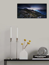 Passo di Stelvio Poster och Canvastavla