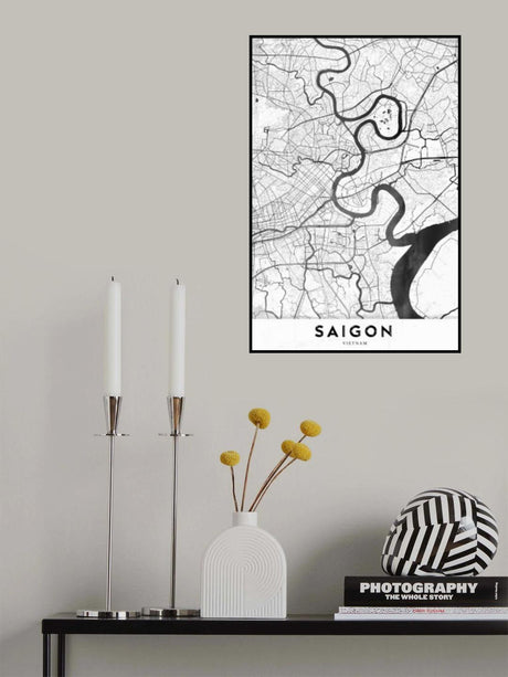 Saigon Poster och Canvastavla