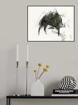 The Wild Boar, the River and the Two Mountains. Poster och Canvastavla