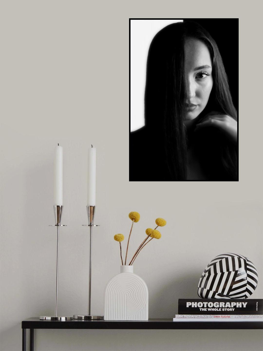 Black and White Poster och Canvastavla