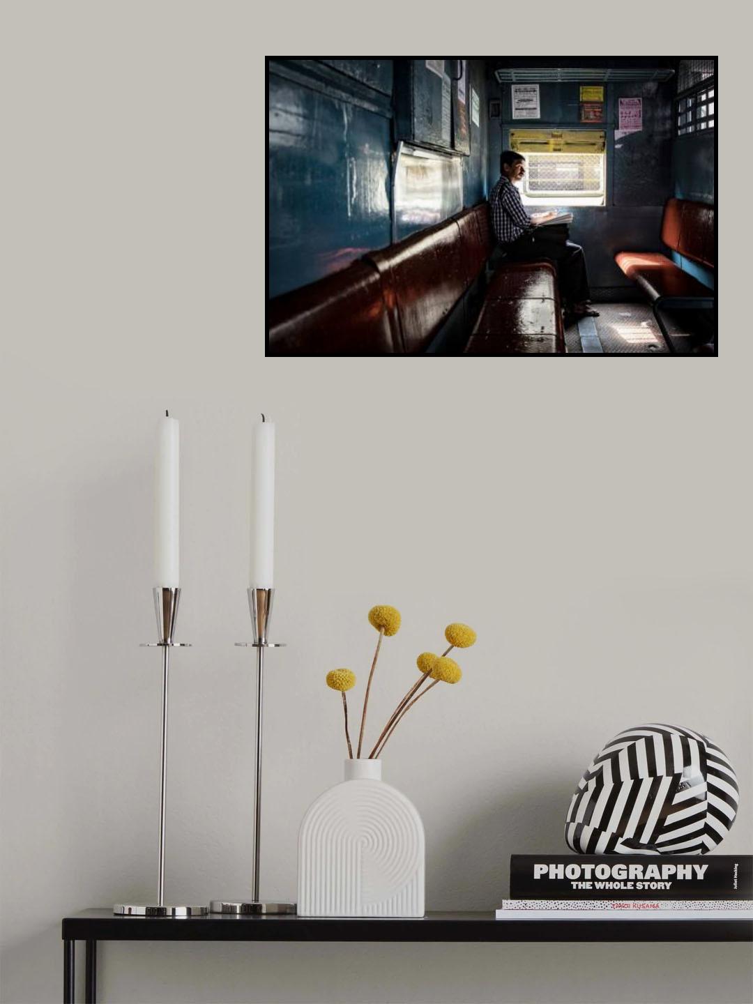 Il treno Poster och Canvastavla