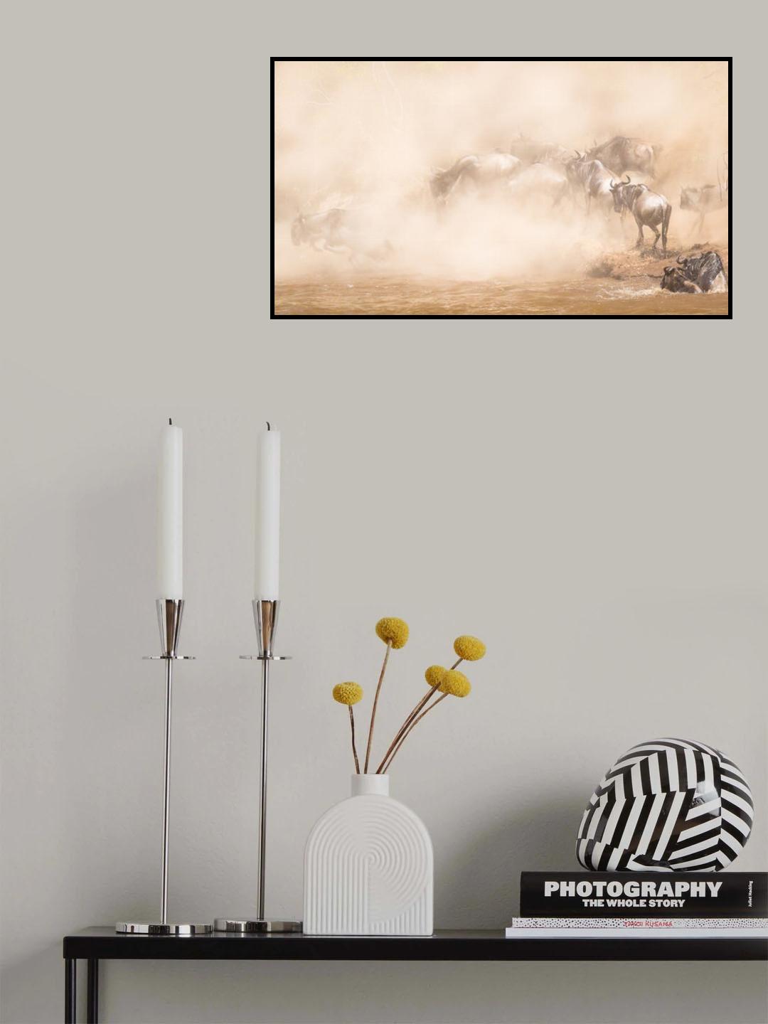 River Crossing Poster och Canvastavla
