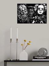 Surma tribe women-I-Ethiopia Poster och Canvastavla