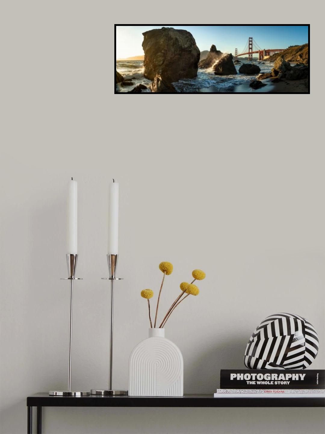 The Golden Gate Bridge Poster och Canvastavla