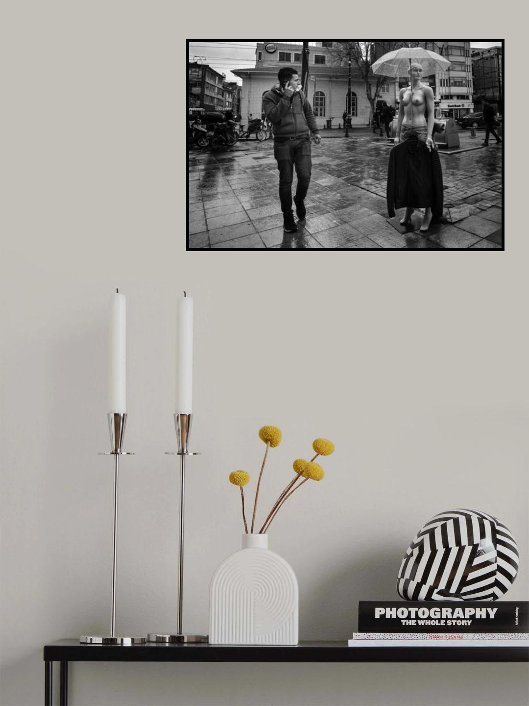 Look throught the window Poster och Canvastavla