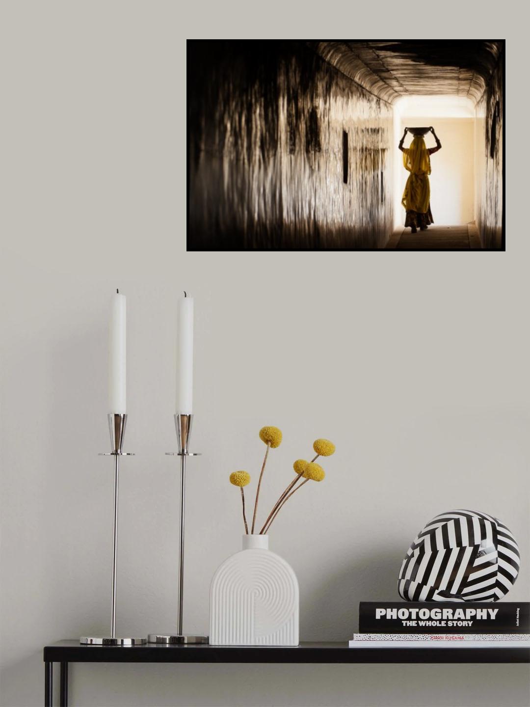 The corridor Poster och Canvastavla