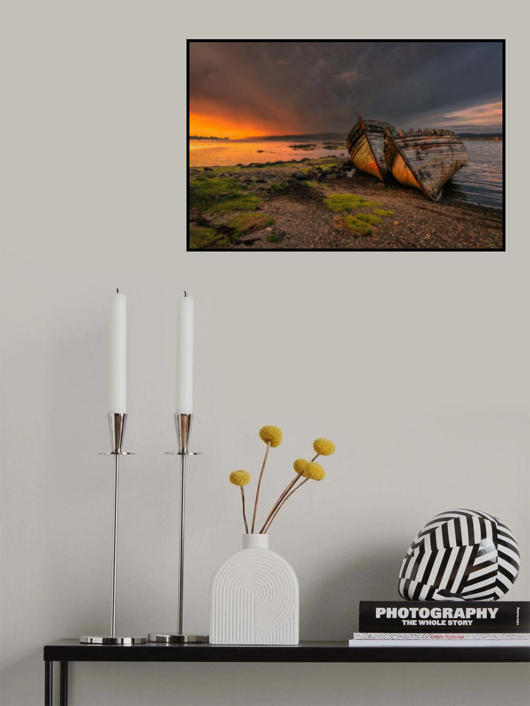 Ship's Graveyard Poster och Canvastavla