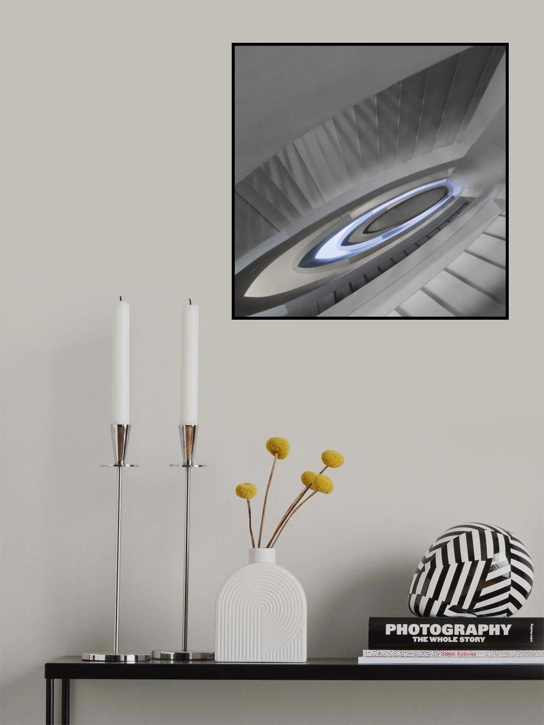 Blue intermezzo Poster och Canvastavla