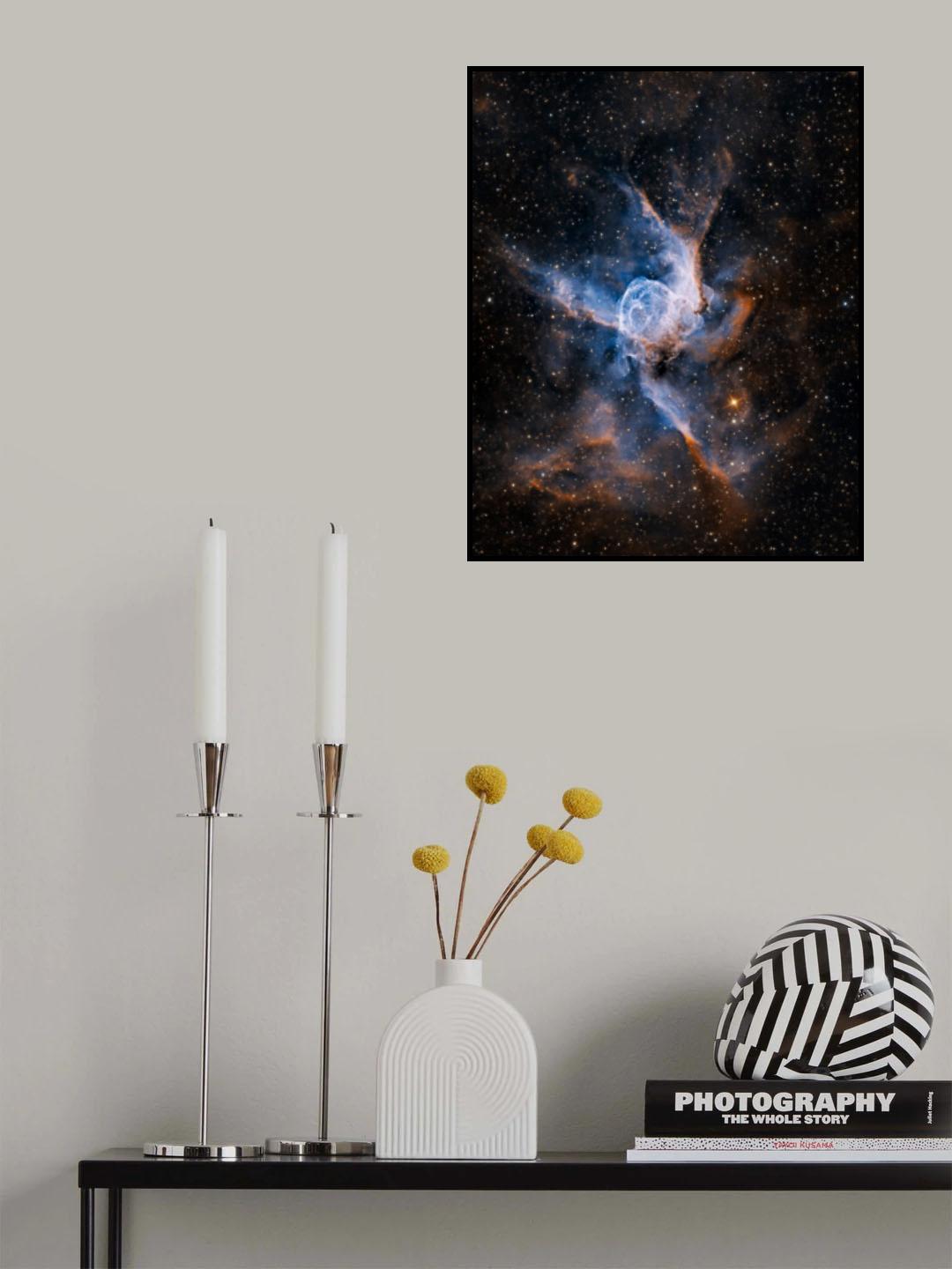 Thor's helmet Poster och Canvastavla