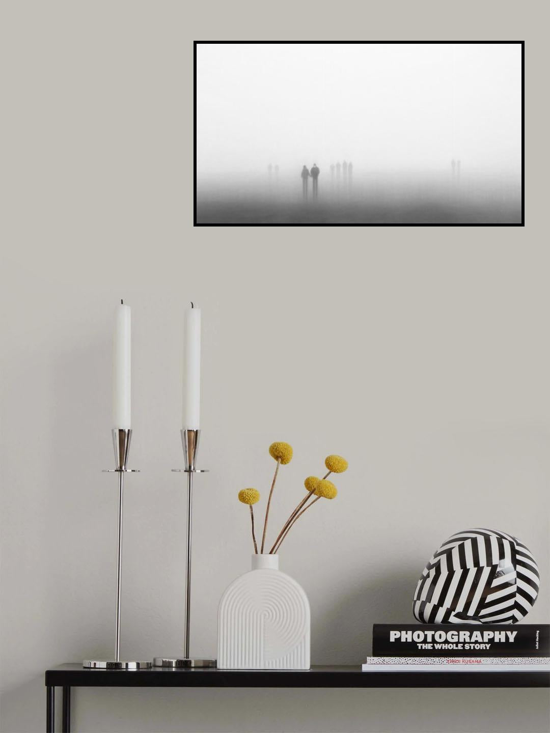 Life journey is unpredictable Poster och Canvastavla