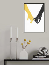 Hands Pinky Poster och Canvastavla