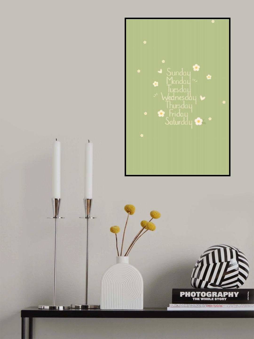 Happy Day Poster och Canvastavla