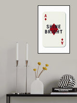 Like a Diamond Poster och Canvastavla