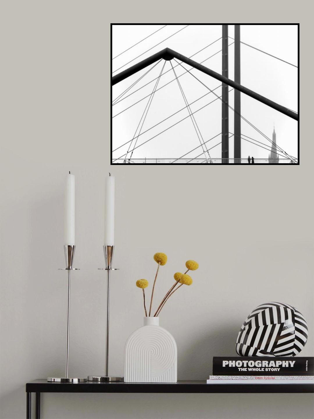 city view Poster och Canvastavla