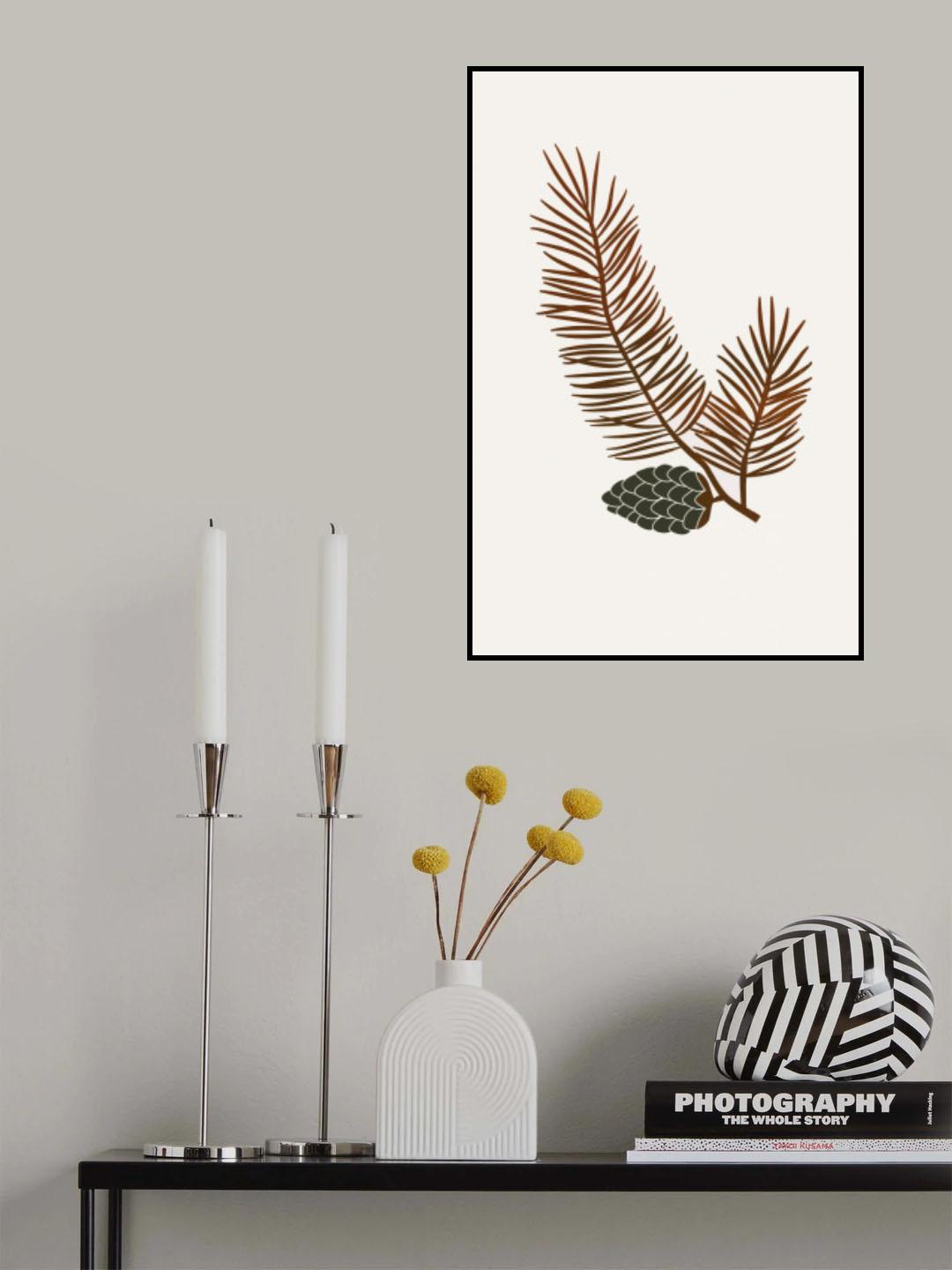 Pine Poster och Canvastavla