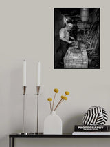 Traditional blacksmith Poster och Canvastavla