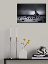 White Chapel before storm Poster och Canvastavla