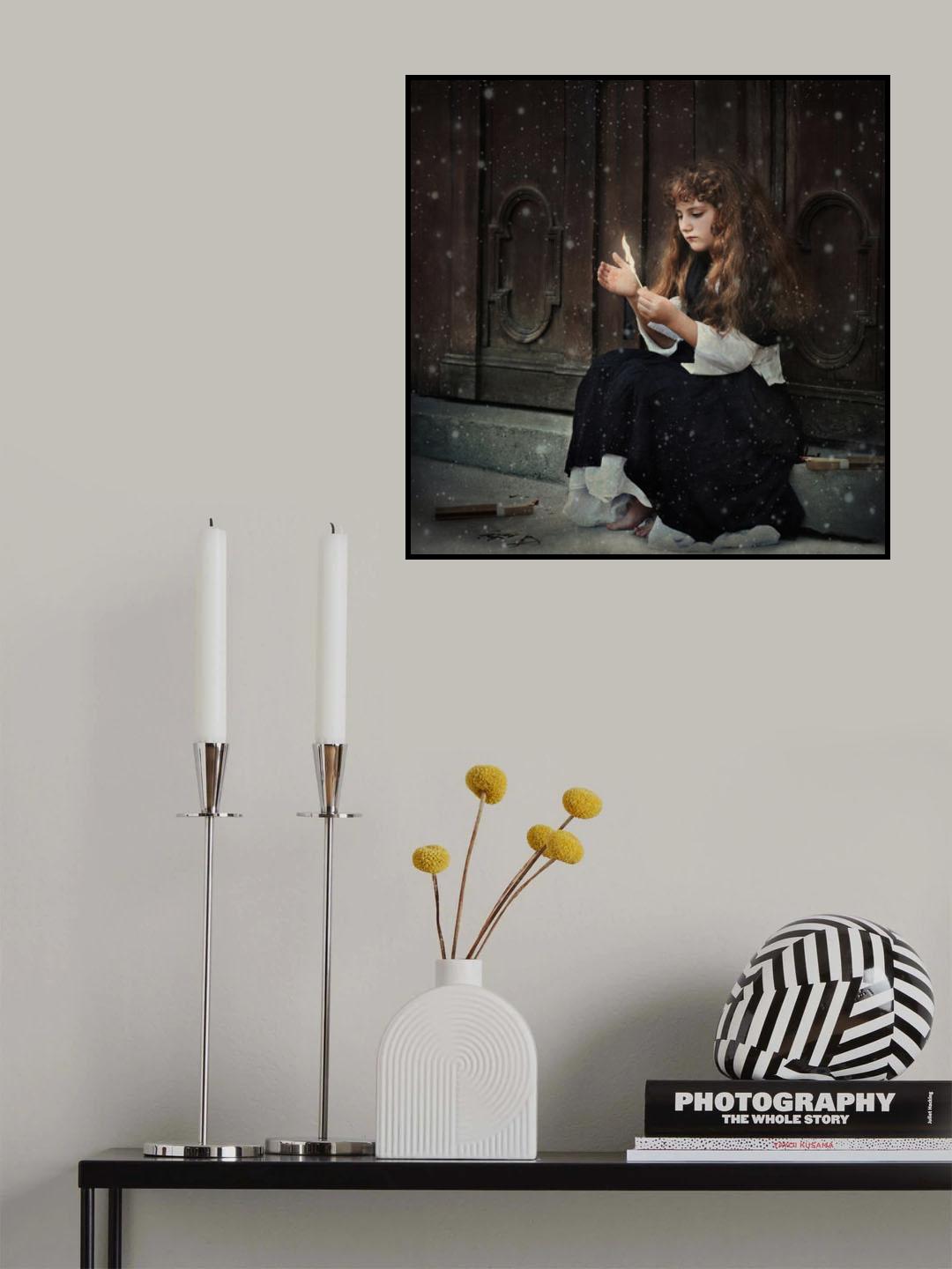 The Little Match Girl Poster och Canvastavla