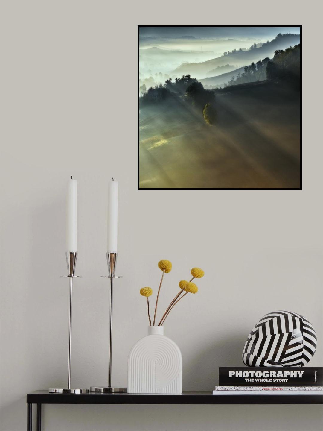 "FIRST RAYS" Poster och Canvastavla