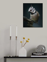 Crested Tit Poster och Canvastavla