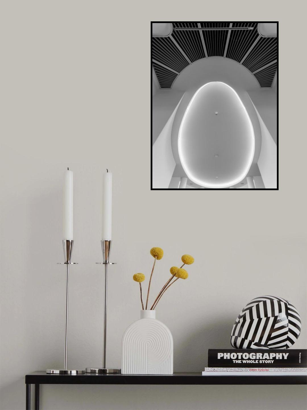oval Poster och Canvastavla