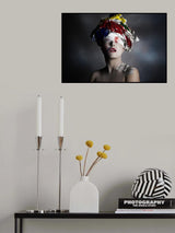 Alone in the world ( No violence against women) Poster och Canvastavla