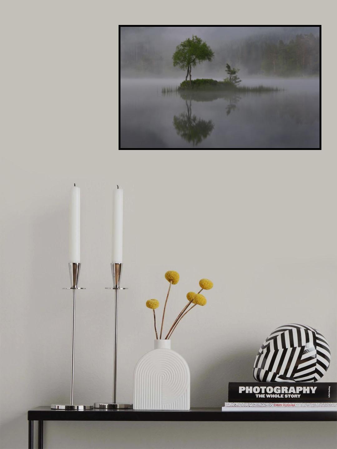 Misty morning Poster och Canvastavla