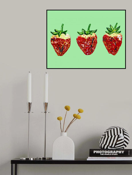 Strawberries Poster och Canvastavla