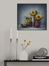 Still life with sunflowers Poster och Canvastavla