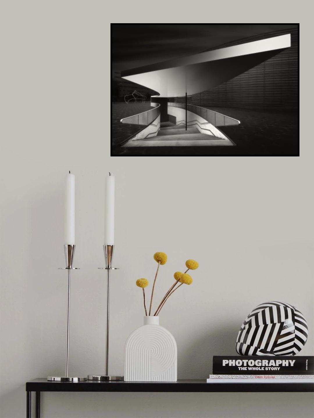 Palacio de Congresos de Badajoz Poster och Canvastavla