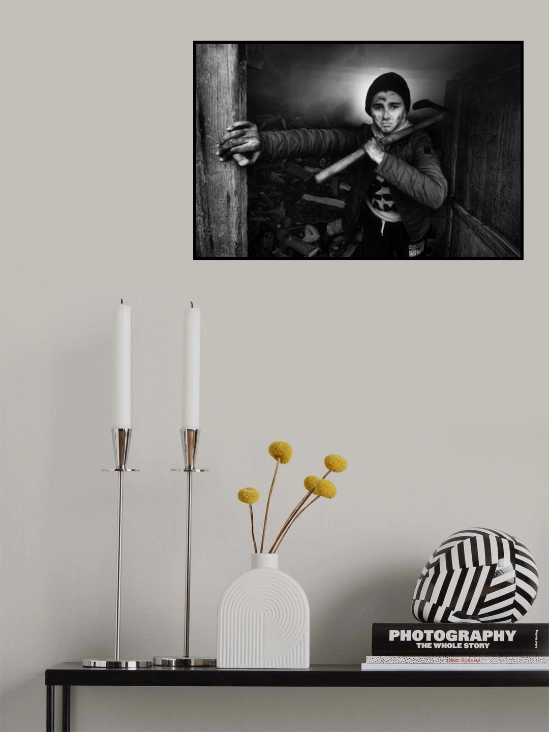 Little Lumberjack Poster och Canvastavla